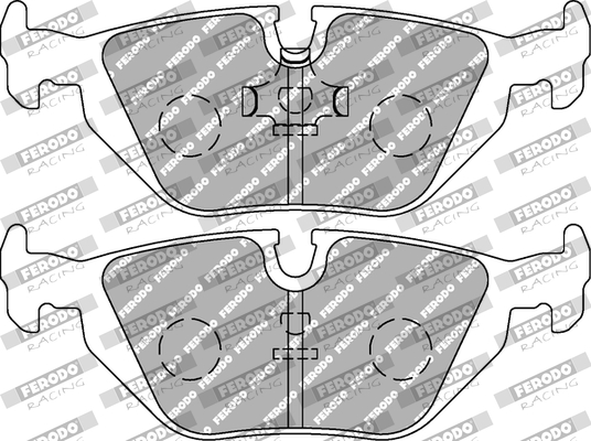 Set placute frana,frana disc FCP850W FERODO RACING