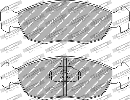 Set placute frana,frana disc FCP876R FERODO RACING