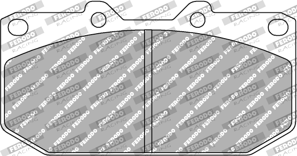 Set placute frana,frana disc FCP986H FERODO RACING