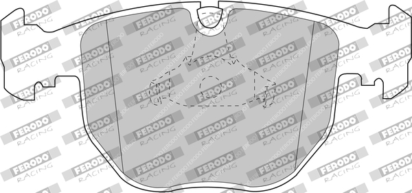 Set placute frana,frana disc FCP997H FERODO RACING