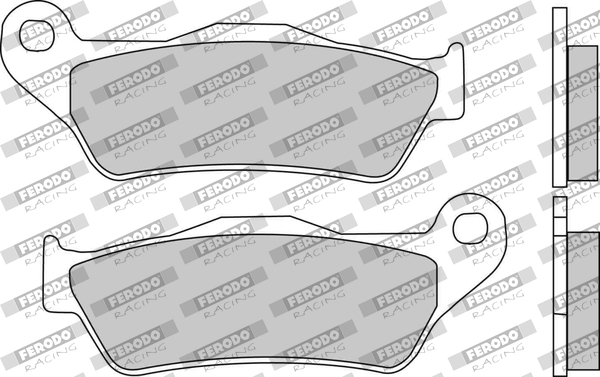 Set placute frana,frana disc FDB2039P FERODO RACING