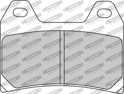 Set placute frana,frana disc FDB2042P FERODO RACING