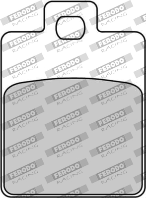Set placute frana,frana disc FDB2057EF FERODO RACING