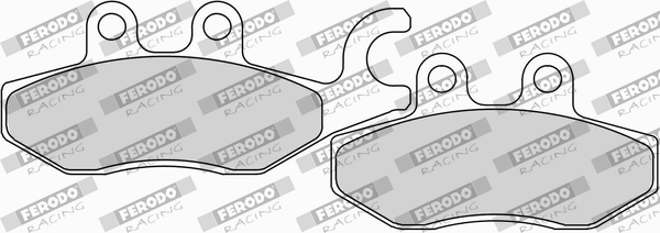 Set placute frana,frana disc FDB2186AG FERODO RACING