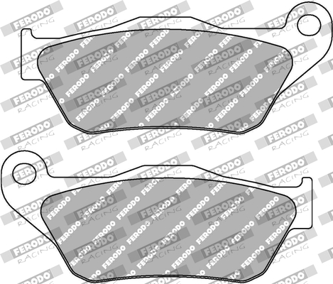 Set placute frana,frana disc FDB2208EF FERODO RACING