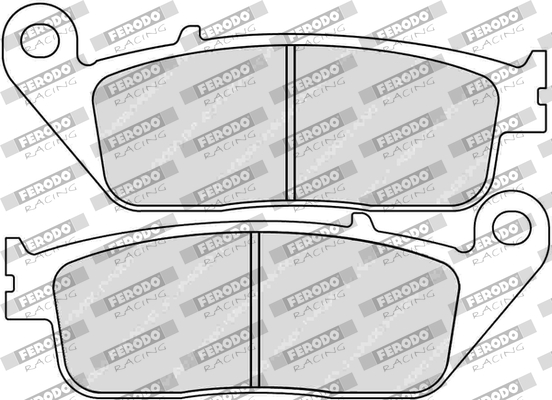 Set placute frana,frana disc FDB664P FERODO RACING