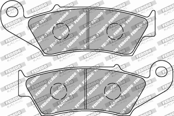 Set placute frana,frana disc FDB892SG FERODO RACING