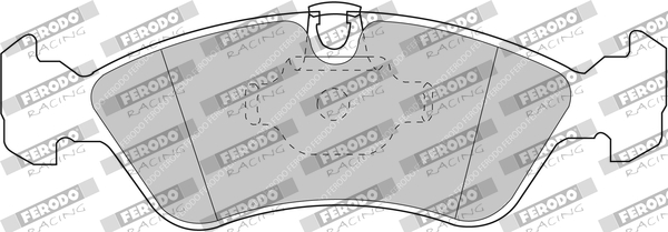 Set placute frana,frana disc FDS1067 FERODO RACING