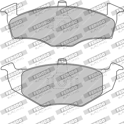 Set placute frana,frana disc FDS1288 FERODO RACING