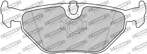 Set placute frana,frana disc FDS1301 FERODO RACING