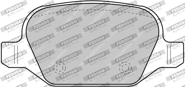 Set placute frana,frana disc FDS1349 FERODO RACING