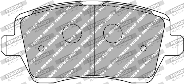 Set placute frana,frana disc FDS1617 FERODO RACING