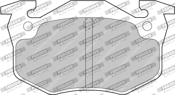 Set placute frana,frana disc FDS558 FERODO RACING