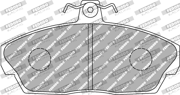 Set placute frana,frana disc FDS613 FERODO RACING