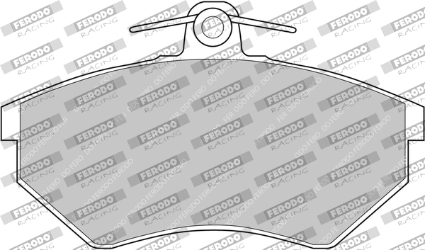 Set placute frana,frana disc FDS774 FERODO RACING
