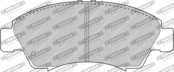 Set placute frana,frana disc FDS777 FERODO RACING