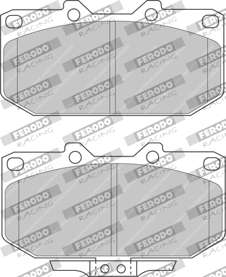 Set placute frana,frana disc FDS986 FERODO RACING