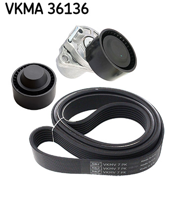 set curea transmisie cu caneluri VKMA 36136 SKF