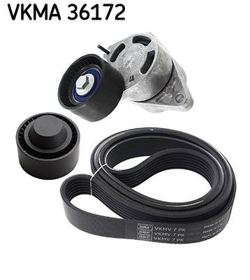set curea transmisie cu caneluri VKMA 36172 SKF