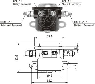 Solenoid, electromotor ZM 401 ZM