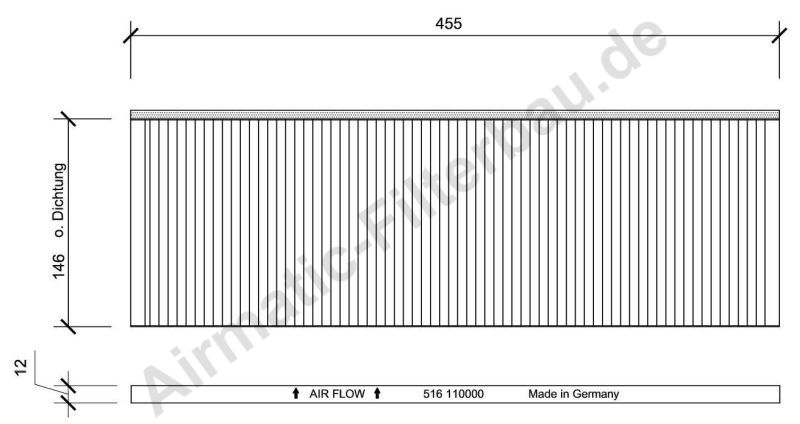 Filtru, aer habitaclu IF0516 Airmatic