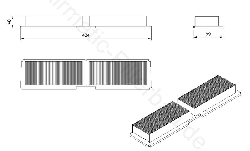 Filtru, aer habitaclu IF0527 Airmatic