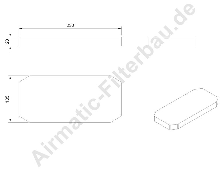 Filtru, aer habitaclu IF0532ZM Airmatic