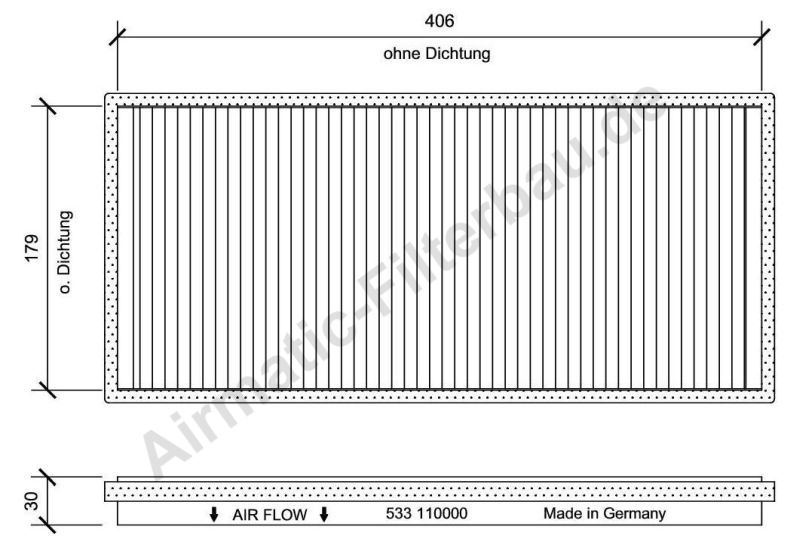Filtru, aer habitaclu IF0533 Airmatic
