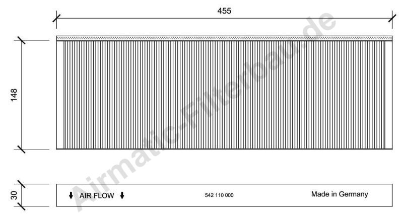 Filtru, aer habitaclu IF1542B Airmatic