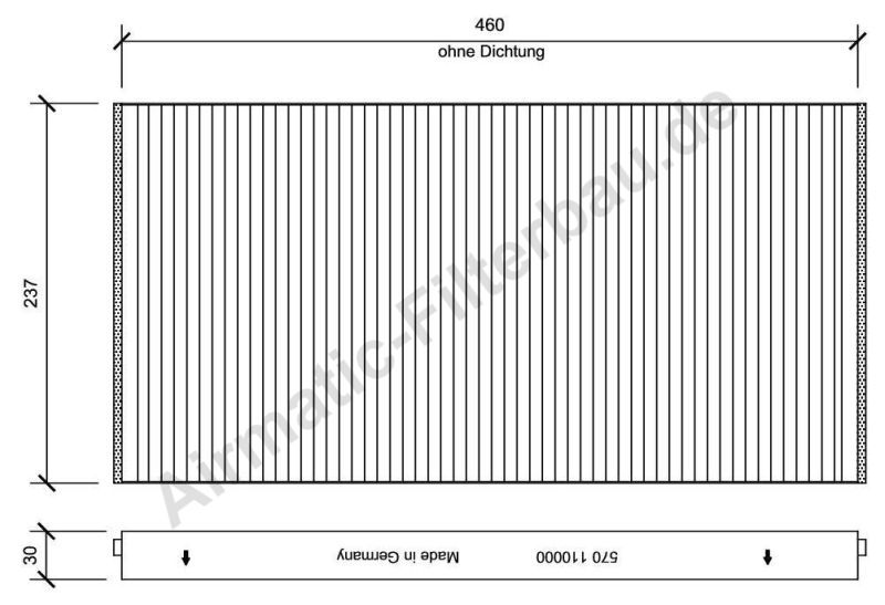 Filtru, aer habitaclu IF0570 Airmatic