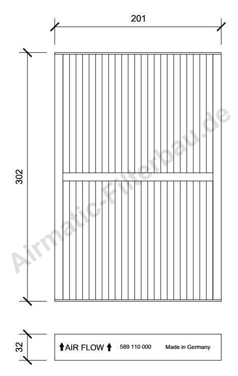 Filtru, aer habitaclu IF0589 Airmatic