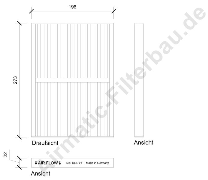 Filtru, aer habitaclu IF0590 Airmatic