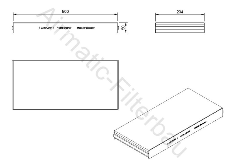 Filtru, aer habitaclu IF1541B Airmatic