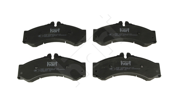 Set placute frana,frana disc 215 955 HART