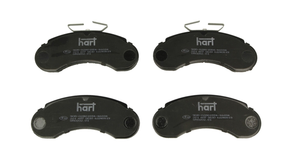 Set placute frana,frana disc 221 607 HART