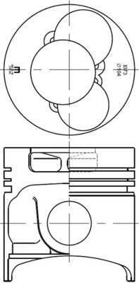 Piston HMPT161460E IZUMI
