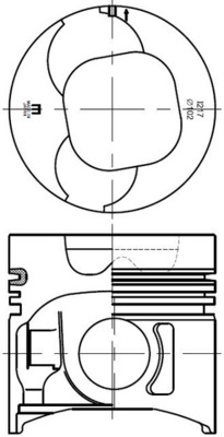 Piston IMPA117570 IZUMI
