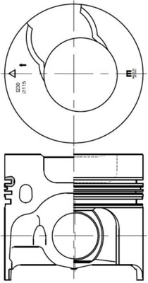 Piston IMPA114931 IZUMI