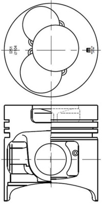 Piston HMPT162220A IZUMI