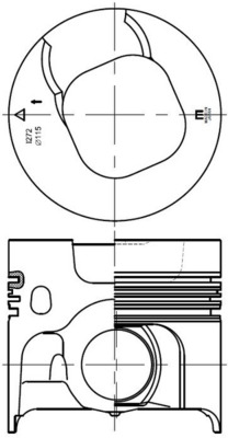 Piston IMPA118280 IZUMI