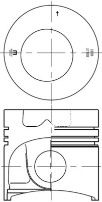Piston NDPT5614Z0 IZUMI