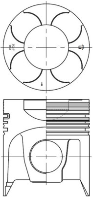 Piston IMPA118160 IZUMI