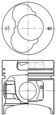 Piston HMPT161791B IZUMI