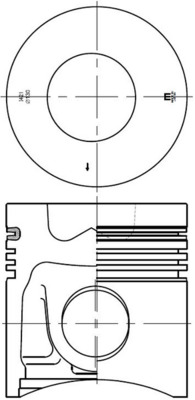 Piston HMPA161290A IZUMI