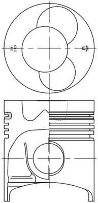 Piston HMPA161690A IZUMI