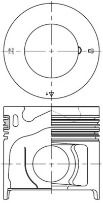 Piston IMPA118872 IZUMI