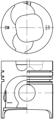 Piston IMPT117450Z IZUMI