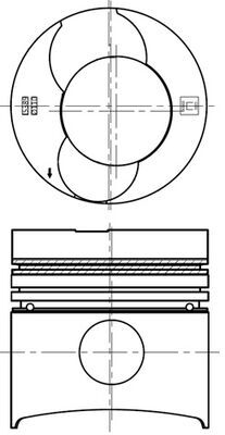 Piston NDPS50749WAL2 IZUMI