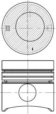 Piston NDPS5801ZWAL2 IZUMI