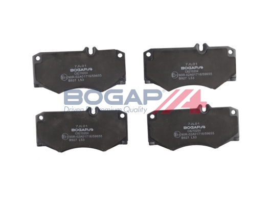Set placute frana,frana disc C8210204 BOGAP